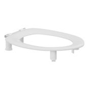 Pressalit Toilet Seat Dania without Cover, 50mm Raised - White